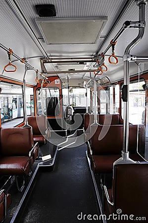 Inside the bus