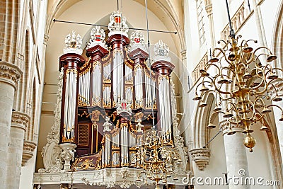 Inside the a cathedral