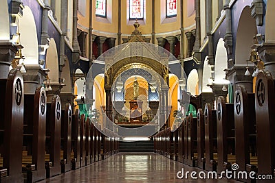 Inside a Cathedral in Ireland