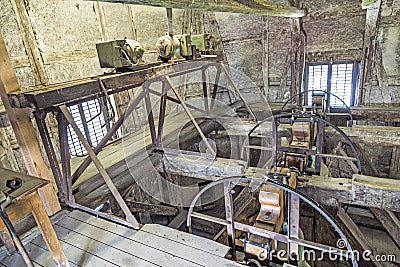 Inside the historic clock tower of Jacob s church in Weimar