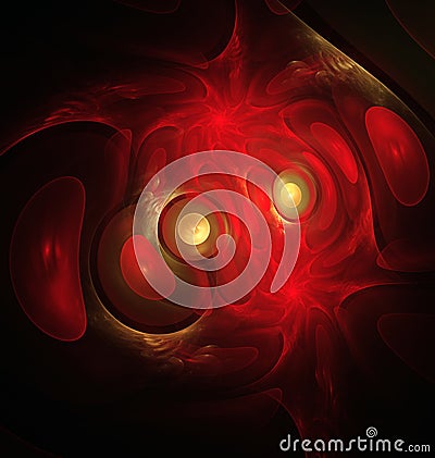 Inside The Vein. Computer Generated Fractal Stock Photography - Image: 31462282