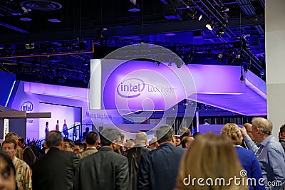 Intel Convention Booth CES 2014