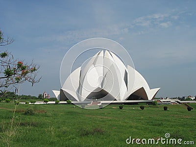 Inter Faith Bahai Lotus Temple New Delhi India