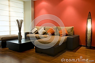Interior design; beautiful living room