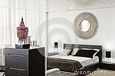 Interior design in modern home