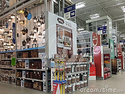 home improvement stores