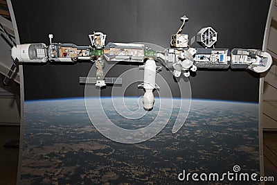 International Space Station - ISS - model