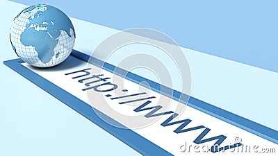 Internet address of the site