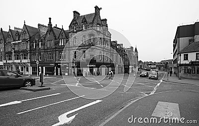 Inverness streets, Scotland, UK