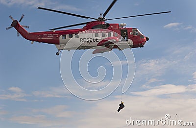 Irish Coast Guard Search and Rescue helicopters