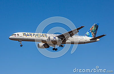Iron Maiden s Ed Force One Airplane