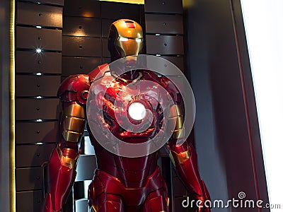 Iron Man Suit of Armor damaged