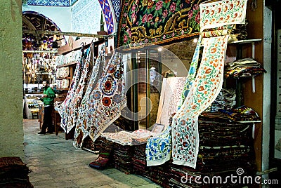 ISTANBUL, November 22: People shopping in the Grand Bazar in Istanbul, Turkey