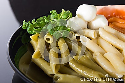 Italian pasta color - Penne lisce