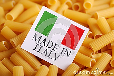 Italian pasta of durum wheat