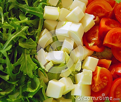 Italian tricolor salad