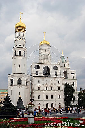 Ivan the Great Bell tower. Moscow Kremlin. UNESCO World Heritage Site.