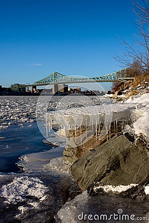 Jacques Cartier Bridge Stock Images - Image: