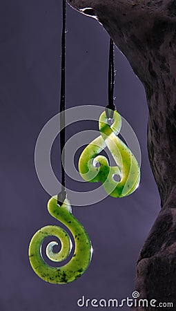Jade pendants