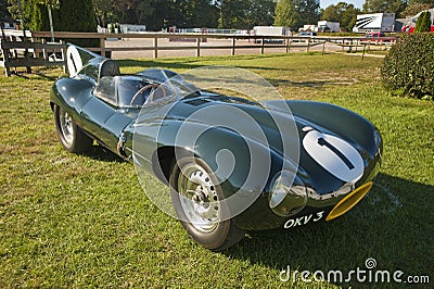 Jaguar D-Type show car