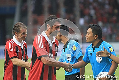 Italy and AC Milan Legend Paolo Maldini