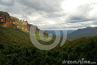 Jamison Valley, Blue Mountains National Park, New South Wales, Australia