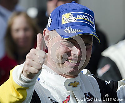 Jan Magnussen winner of GT Le Mans class