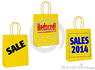 January sales carrier bags,shoppers