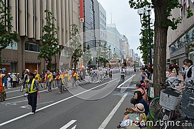 Japan Hokkaido Sapporo City Street Procession 2
