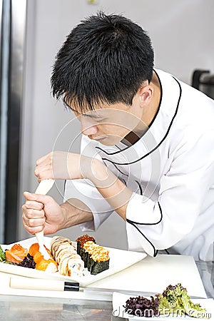 Japanese chef