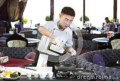 Japanese chef