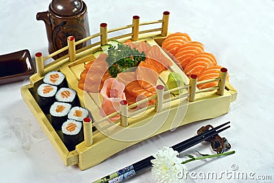 Japanese Food, Sushi Maki Platter