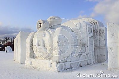 Japanese snow festivals