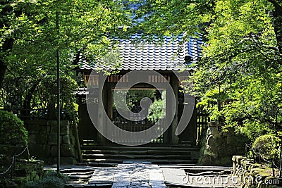 Japanese Temple Gate