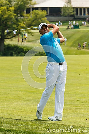 Jason Day at the Memorial Tournament
