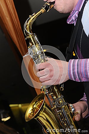 Jazz Saxophone Player