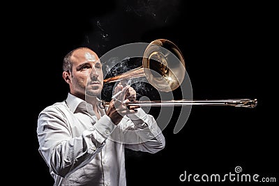 Jazzing with trombone