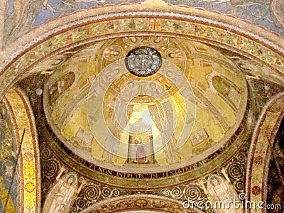 Jerusalem Church of All Nations dome 2012