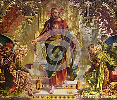 Jesus Christ - painting from Siena church