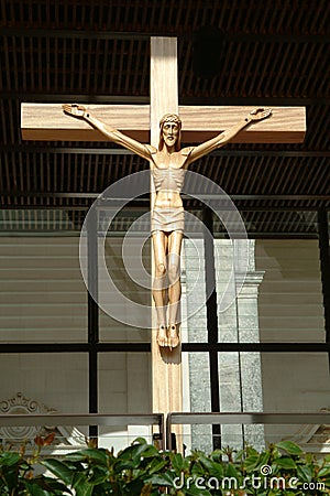Jesus in cross