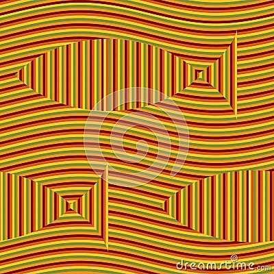 Jesus Fish Africa Tribal Colours Seamless Pattern