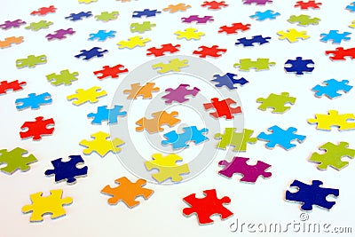 Jigsaw puzzle perspective