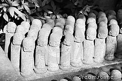 Jizo Statues at Hase Dera Temple