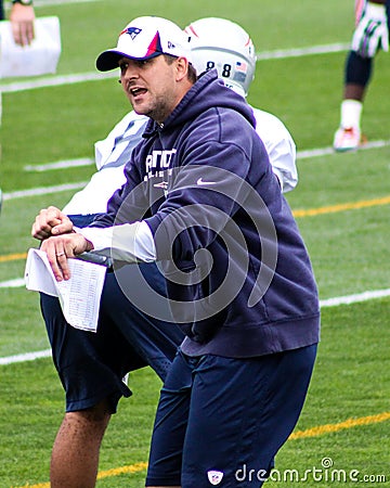Joe Judge, Asst. Special Teams coach, New England Patriots.