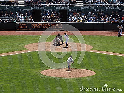 Jonathan Sanchez throws ball toward homeplate