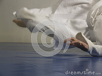 Judo fall