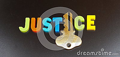 Justice holds the key