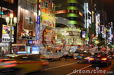 Kabukicho in Tokyo, Japan