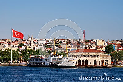 港口kadikoy的伊斯坦布尔 库存照片 - 图片: 17