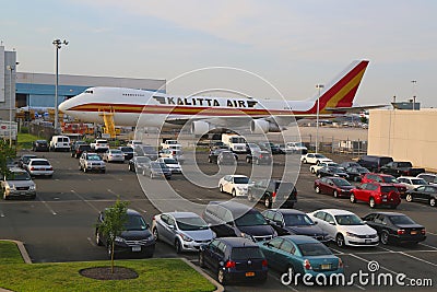 Kalitta Air Boeing 747 at JFK Airport in New York